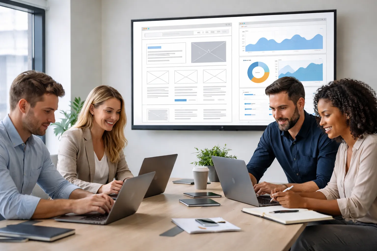 landing page